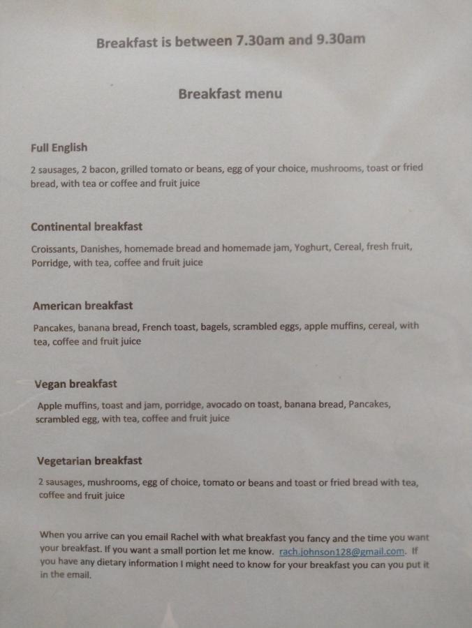 Sharlands Farm Bed And Breakfast 뷰드 외부 사진